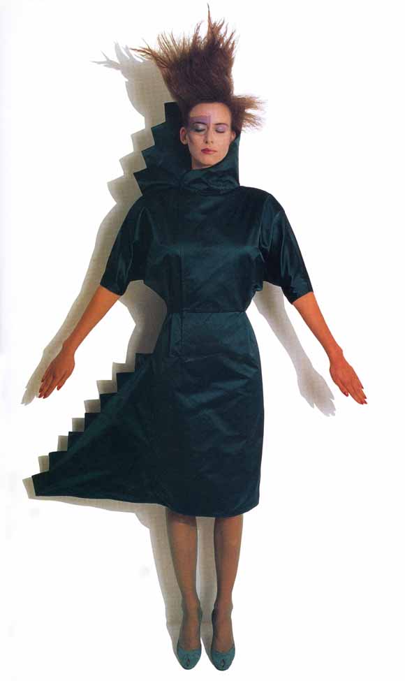 Postmodernism 8. Cinzia Ruggeri Homage to L%C3%A9vi Strauss dress AutumnWinter collection 1983%E2%80%934 cVA Images Postmodernism